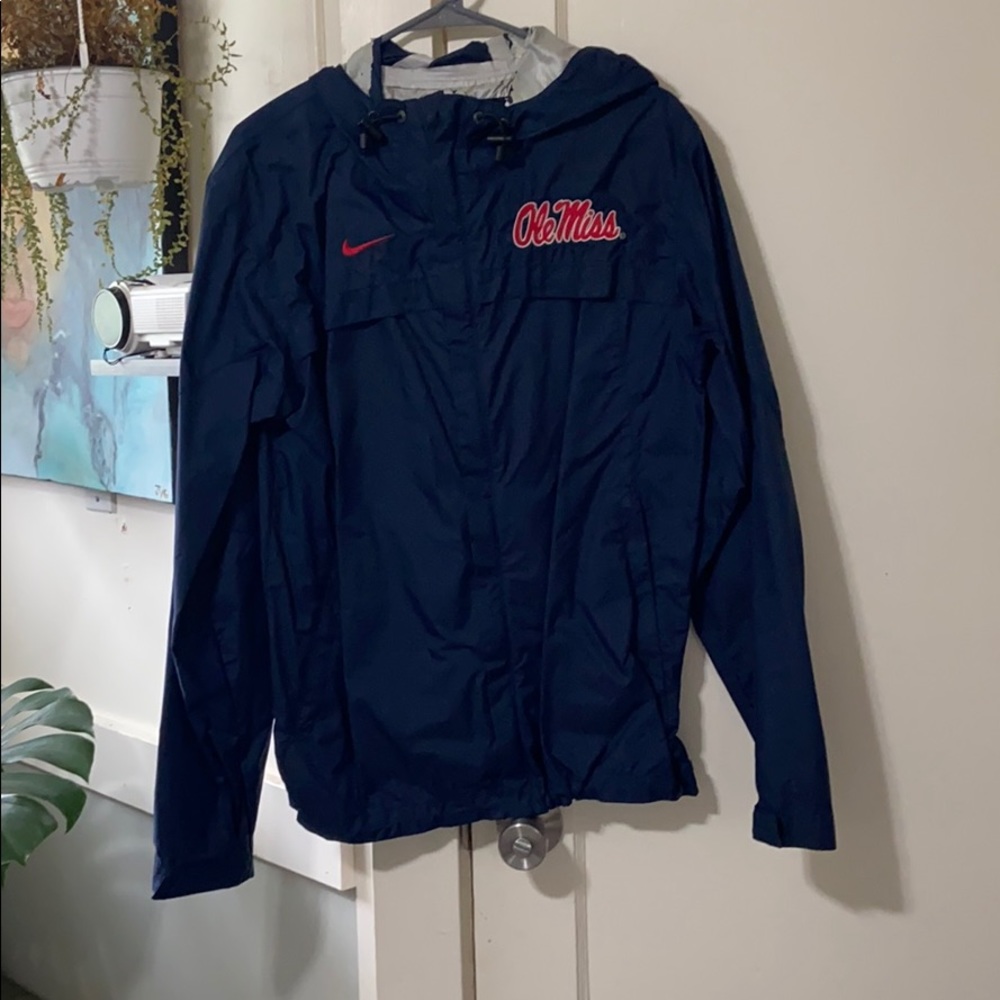 Ole Miss Nike Hooded Windbreaker